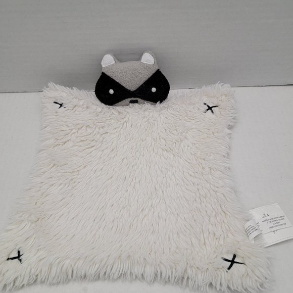 Pottery Barn Kids Toys Pottery Barn Kids West Elm X Raccoon Gray Baby Lovey Security Thumbie